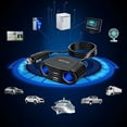 thumbnail image 2 of BESTEK 150W 2-Socket Car Cigarette Lighter Splitter Power Adapter DC Outlet Car Charger Dual 2.4A USB with 26 Inches Cord for Cellphone GPS Dash Cam, 2 of 8