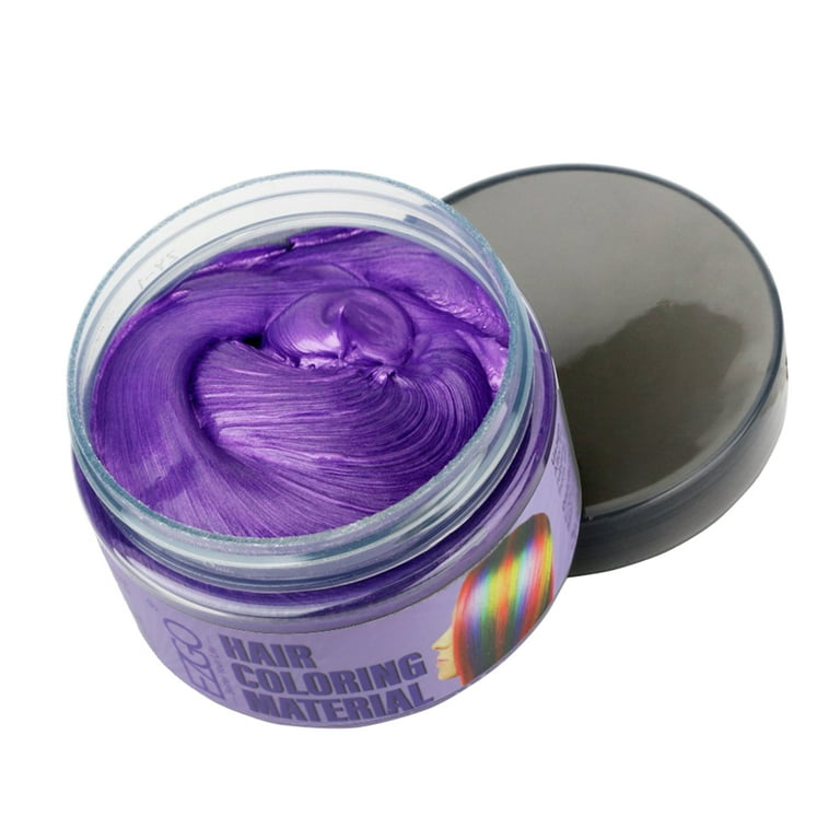 8 Colors Hair Color Wax Mud Dye Cream Unisex Temporary Modeling Washable  120g