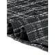 thumbnail image 5 of Vestido de tweed INSPIRE CHIC para mujer, sin mangas, con escote cuadrado, vestido tipo pinafore A en negro S, 5 of 6