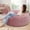 Pink, variant on Beanbag chair, includes filling, 4-foot large comfortable beanbag chair