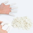 thumbnail image 4 of 100PC Anti-Static Disposable Latex Finger Covers, Elasticated Finger Protectors for Assembly, Cleaning and Craft Labor Supplies, 4 of 7