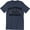 Navy Heather, variant on California Republic State Grizzly Bear Flag Men's Cali CA Star T-Shirt