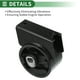 thumbnail image 4 of Soporte de Motor Unique Bargains, Montaje de Motor, para Dodge Journey 3.6L 2011-2019, No.68051873AB, Negro, 4 of 6