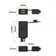 thumbnail image 3 of Adaptador SAE a USB con VoltíMetro Enchufe de DesconexióN RáPida de Motocicleta con Cargador USB Dual Impermeable para TeléFono Inteligente, 3 of 5