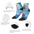 thumbnail image 5 of Pofeuu Dandelion Hot Air Balloon Print 30cm Socks, Adult Running Hiking Socks for Youth and Adult, 5 of 7