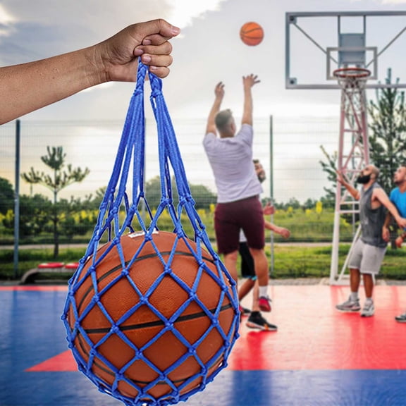 NWOKYZGH 1Pc Single Ball Mesh Bag Basketball Ball Carry Mesh Storage Net Bag Single Football Holder