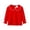 Red-prfc, variant on Vdoaml Girls Peter Pan Collar Long Sleeve Top Kids Back Keyhole Opening Shirt Children Sweet Casual Blouse 2-3 Years Yellow