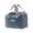 B002- Gray, variant on Black Tote Bag, Insulated Tote Bag, Zipper Tote Bag, Lunch Cooler Bag, Portable Cooler Bag, 10X8X8 Inch Durable Oxford Fabric Handheld Insulated Bag, Dual Pull Head Closure