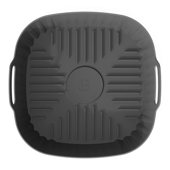 Beautiful Silicone Air Fryer Liner, Oyster Grey by Drew Barrymore