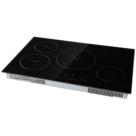 KFFKFF 4 Burners Ceramic Glass Stove Top Touch Control 30 inch Electric Cooktop