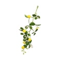 thumbnail image 2 of Guirnalda de limones artificiales de seda, plantas colgantes de primavera y verano, frutas falsas para vitrinas, cafeterías, tiendas, hoteles y el día, 2 of 8