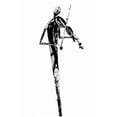 thumbnail image 3 of Stelfox, Norm 13x18 Black Modern Framed Museum Art Print Titled - Velvet Entertainers I, 3 of 5