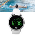 thumbnail image 1 of Digital Watch, Backlit Round Color Screen Men Digital Watch Simple Shock Proof  for Sports Black Shell Black Belt,Black Shell White Belt,Gold Shell Black Belt,Gold Shell White, 1 of 7