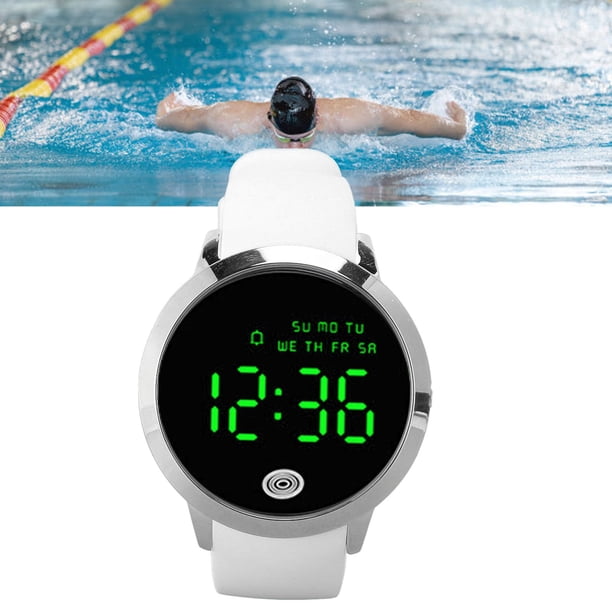 Reloj, Elegante Reloj Digital Para Hombres Pantalla Redonda En Color Impermeable A Prueba De Golpes 12 24 Horas De Conmutación Sho Ultra Delgado Para El Trabajo