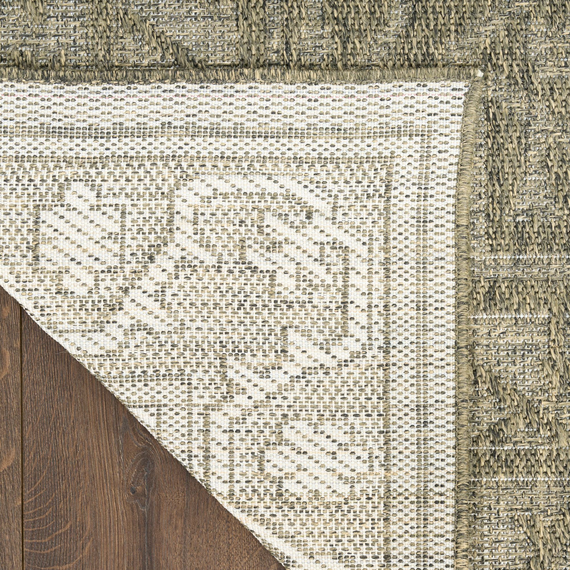 Nourison Tulum 2' x 6' Olive Indoor/Outdoor Rug