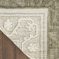 thumbnail image 5 of Nourison Tulum 2'2" x 8' Olive Indoor/Outdoor Rug, 5 of 6