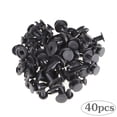 thumbnail image 4 of SEBLAFF 40 pcs Car Body Plastic Push Pin Rivet Fastener Trim Moulding Clip Replacement for Most Model Honda BMW Mercedes Nissan Toyota Chevy GM CFord Dodge, 4 of 5