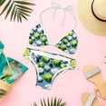 thumbnail image 6 of Tennis Stylish Bikini Set with Detachable Sponge & Adjustable Strap 2-Pack - Beach Ready!, 6 of 6