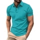 thumbnail image 1 of Men's Summer Leisure Culture Breathable Short Sleeved Shirt Top M, 1 of 4