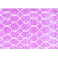 thumbnail image 1 of Ahgly Company Indoor Rectangle Trellis Purple Modern Area Rugs, 3' x 5', 1 of 4