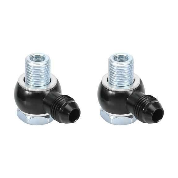 2 Set Automobile Engine Oil Cooler Connector Banjo Fittings Replacement with Washers