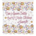 thumbnail image 3 of I Am a Shower Curtain but I Have Feelings Smile Colorful Bath Bubble Funny Quote, 3 of 3