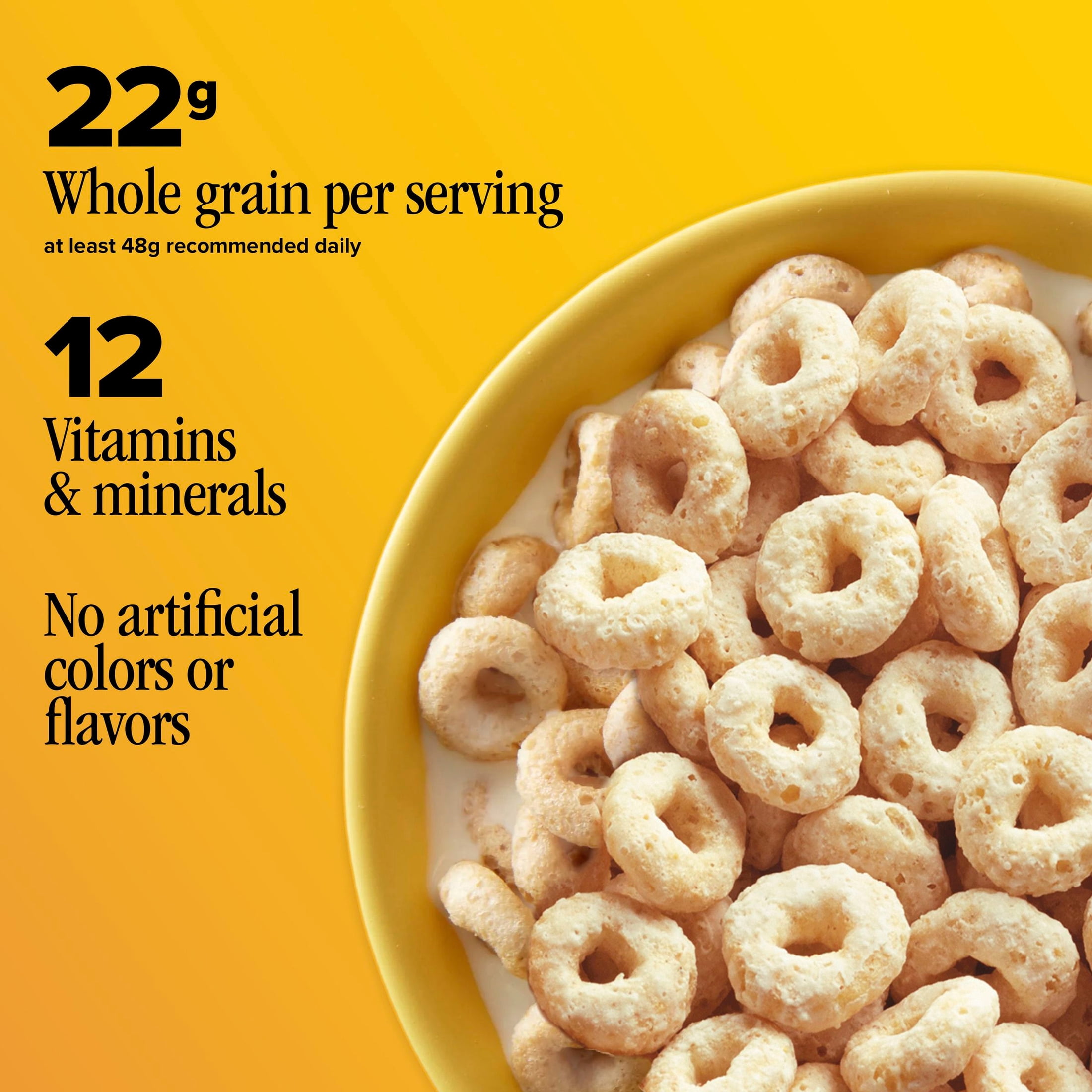 Frosted Lemon Cheerios Cereal, Gluten Free, Limited Edition, Family Size, 18.5 oz