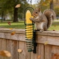 thumbnail image 3 of Trianu Squirrel Feeder Corn Cob Holder Squirrel Feeder for Squirrel Bird and Other Backyard Feeding Supplies, Green, 3 of 6