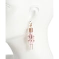 thumbnail image 3 of Pendientes Betsey Johnson Cascanueces con forma de bola lineal que no coinciden, 3 of 6