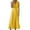 Yellow, variant on Women Shirts Dress Summer Casual Sleeveless Lapel Button Down Mid Length Dresses Loose Button Sundress Swing Party Sundress