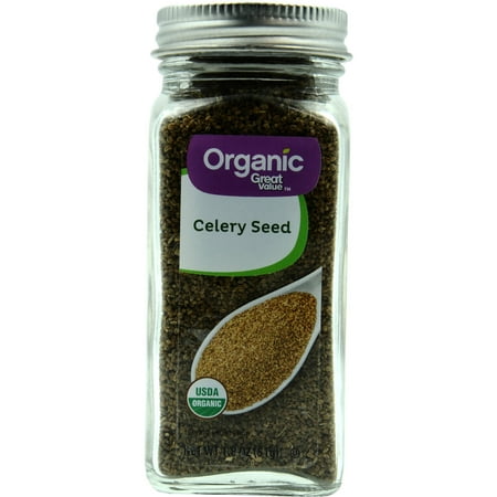 (2 Pack) Great Value Organic Celery Seeds, 1.8 oz