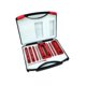 thumbnail image 1 of Juego de medidores de altura de bloques de configuración, barras de configuración de aluminio de precisión de 9 piezas para accesorios de enrutador y sierra de mesa, configuración de carpint, 1 of 5