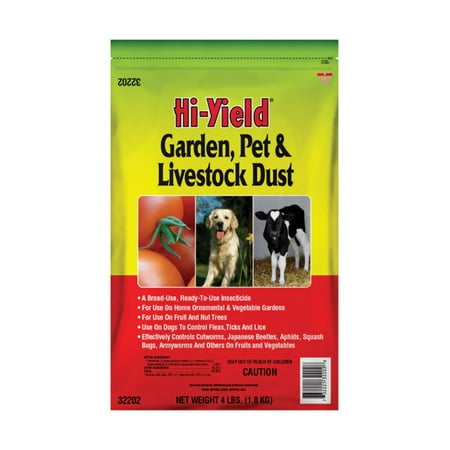 UPC: 0732221322028 | Voluntary Purchasing Group 32202 Hi-Yield Garden Pet and Livestock Dust Insect Control  4-Pound
