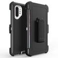 thumbnail image 4 of Samsung Galaxy Note 10 Plus Heavy Duty Armor Case Cover Black Hybrid Clip, 4 of 10