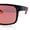 Black Red - Red Mirror, variant on Polarized Color Mirror Light Weight Rectangle Sport Plastic Sunglasses Black Grey - Silver Mirror
