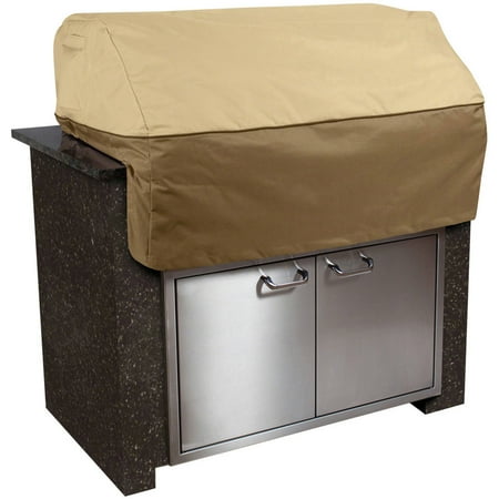 Veranda Patio Grill Cover Classic Accessories Veranda Island Barbecue BBQ Grill Top Patio Storage Cover, Up to 57