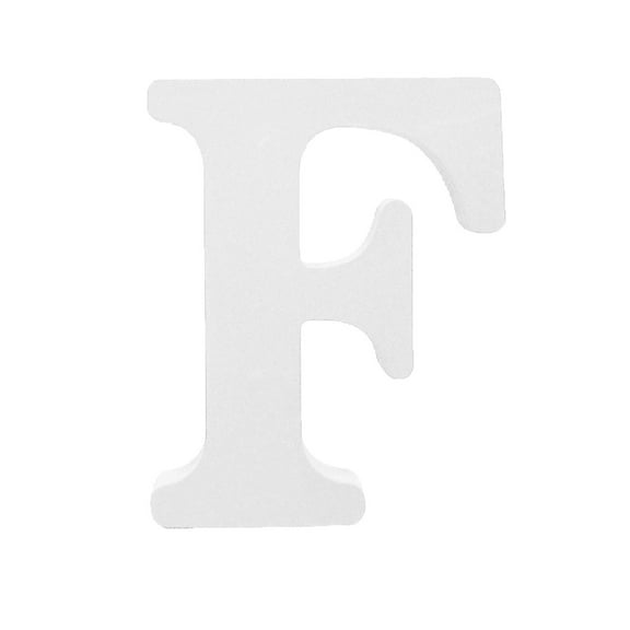 BNNG White Wooden Letters for Wall Decor, Large Unfinished Wood Letters for Home, Wooden Alphabet Letters for Crafts, Standing Garden Board or Room Name Signs DIY Carft For Weeding