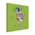 thumbnail image 2 of Trademark Fine Art 'Music Cat' Canvas Art by Whiskers Studio, 2 of 3
