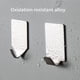 thumbnail image 5 of Ounissouiy 1 Uds. Gancho de pared colgador de almacenamiento de acero inoxidable montaje en pared soporte colgante adhesivo suministros Almacenamiento y organización del hogar Anzuelo simple ancho, 5 of 6