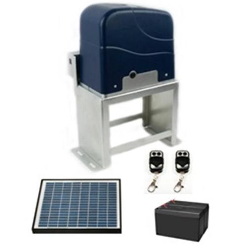 Aleko AC1300SAPE Solar Kit Sliding Gate Opener