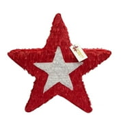 APINATA4U Red & White Star Pinata