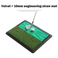thumbnail image 3 of Puta interior verde Velor de unidireccional Velor Sin deslizamiento Reducción de fricción Reducción Artificial Turf Cuña Practicar Geat Calidad Golpear Alfombra Inevent OD003711-00, 3 of 7
