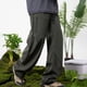 thumbnail image 4 of Pantalones largos para hombre, estilo exterior, a la moda, impermeables, lisos, informales, con cintura elástica y bolsillos, pantalones cargo para hombre., 4 of 5