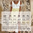 thumbnail image 4 of ZEHJUHAN Women's Plus Size Sleeveless Floral Print Midi Dress Vacation Boho Sundress with Stitching Design Purple，3XL, 4 of 4