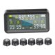 thumbnail image 1 of Monitor de presión de neumáticos para coche con pantalla LCD alimentada por energía solar y sensor de temperatura y presión. para 6 ruedas, 1 of 8