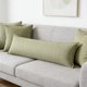 thumbnail image 4 of Almohada Rectangular Larga | Cojín de Respaldo para Sofá y Cama | Almohada Corporal para Dormir y Descansar | Cojín de Apoyo para Sala de Estar, Dormitorio o Rincón de Lectura | Funda Extraíble, 4 of 6