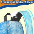 thumbnail image 5 of 17 Inch Lightweight Backpack,PVC Waterproof Oxford Fabric, Ergonomically Designed, with Large Capacity, Frozen Aesthetic Pattern, 5 of 5