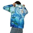thumbnail image 2 of Vaporeon Men's Graphic Hoodies Novelty Long Sleeve Pullover Hoodie Casual Y2k Unisex Hooded Sweatshirts With Pockets, 2 of 8