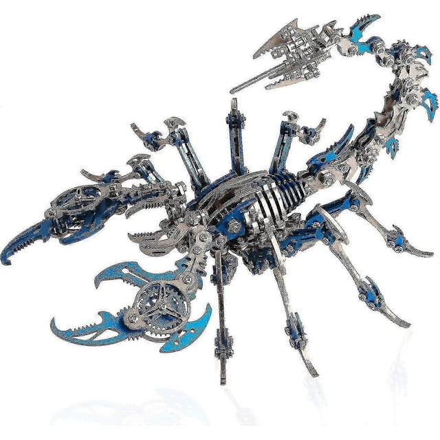 454 Pieces Scorpion 3d Metal Model Kits