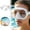 White, variant on Zguuel Black Large Frame Diving Mask, Anti-Fog Snorkel Mask with Panoramic 180Â° View, Full Face Diving Goggles with Camera Mount, Silicone Snorkeling Gear for Adults Youth Swimming
